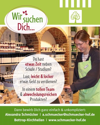 Stellenangebot Hofmarkt