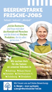 Stellenangebot Verkauf