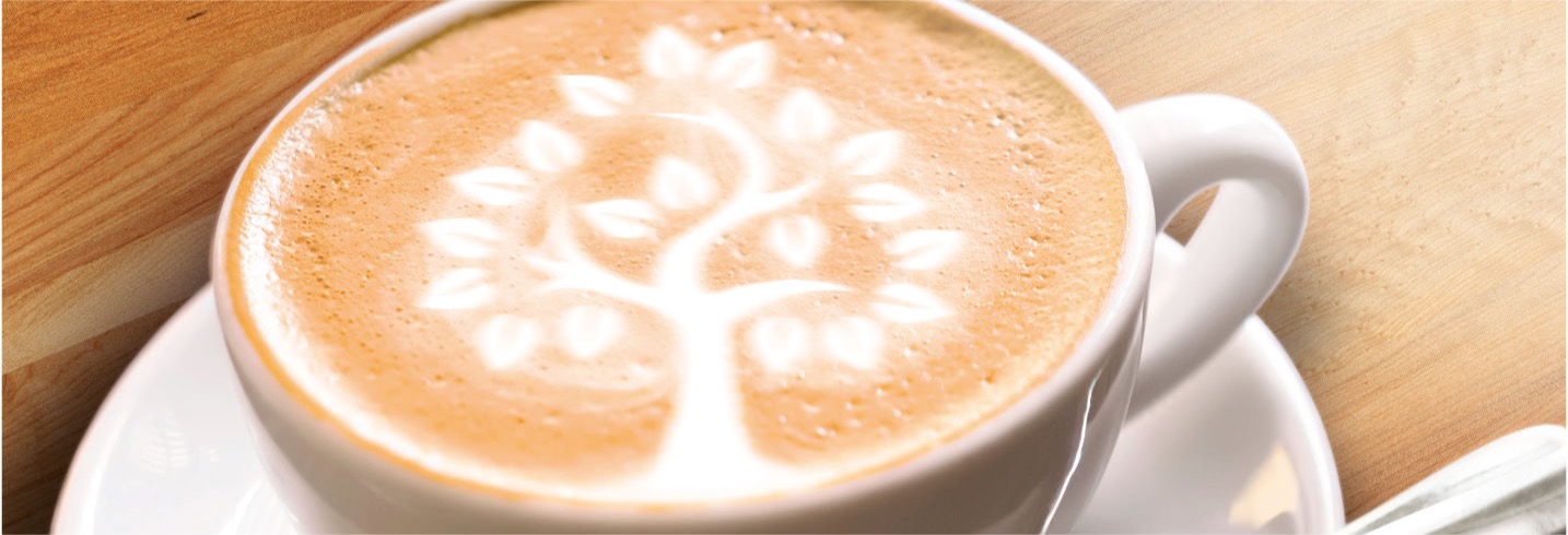Kaffeetasse mit Logo